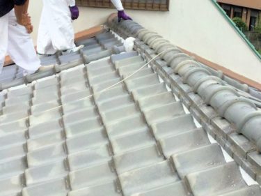 大阪の屋根の瓦の修理