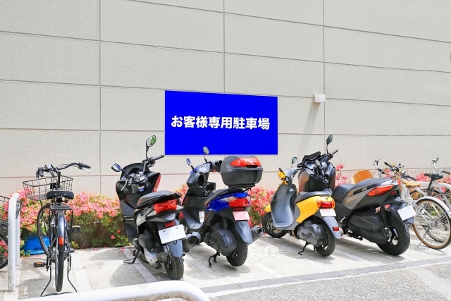 バイク置き場