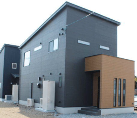 秀光ﾋﾞﾙﾄﾞのローコストの2階建て住宅の新築施工事例
