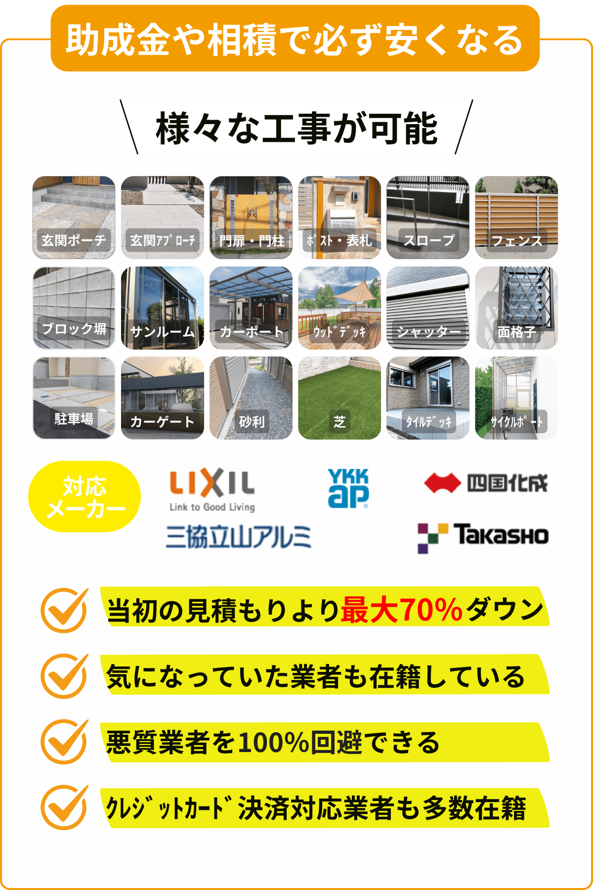 シャッターの無料一括見積りフォーム
